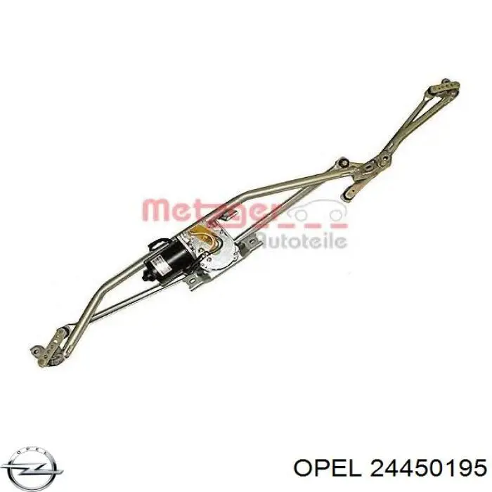 24450195 Opel Mechanizm wycieraczek