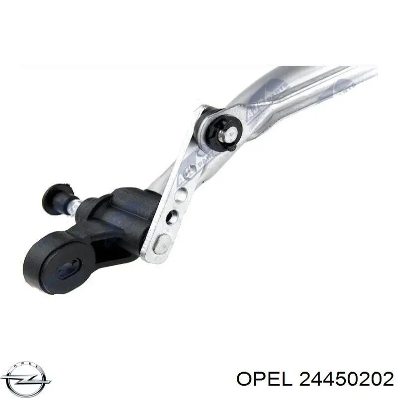 Mechanizm wycieraczek Opel 24450202 cena, od 56,26 USD