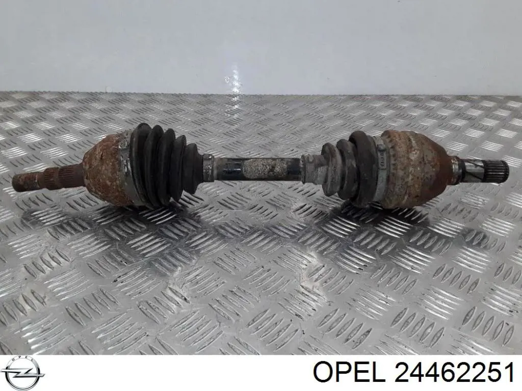 Półoś napędowa przednia lewa Opel 24462251 cena, od 64,70 USD