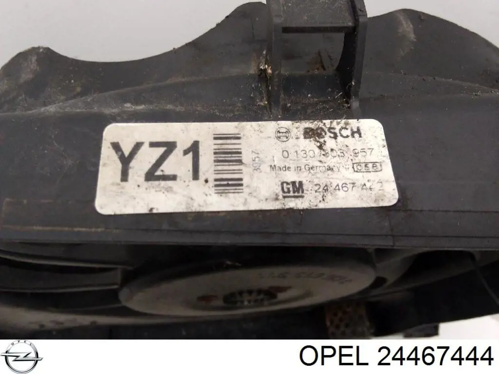 24467444 Opel wentylator (wirnik chłodnicy)