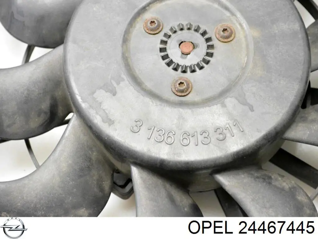 24467445 Opel Dyfuzor chłodnicy