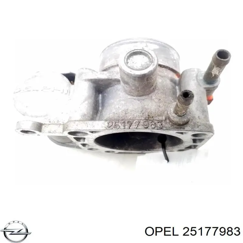 Przepustnica, komplet 25177983 Opel