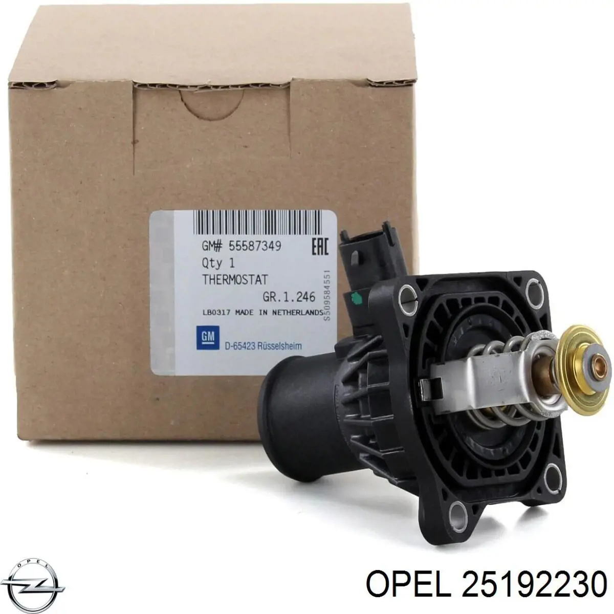Obudowa termostatu Opel 25192230 cena, od 49,10 USD