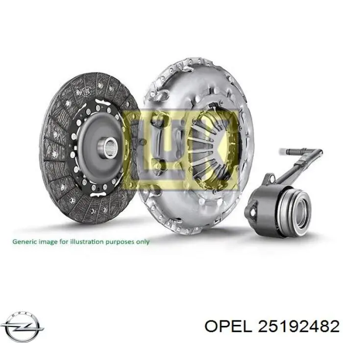 Tarcza sprzęgła Opel Mokka I SUV (J13) (2012 - 2019) cena, od 63,75 USD