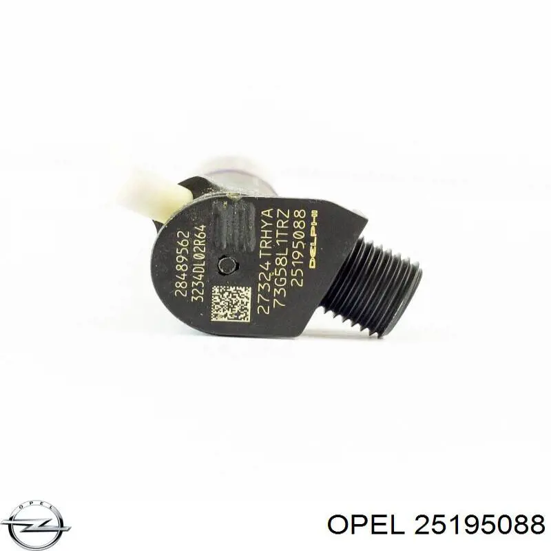 Wtryskiwacz paliwa 25195088 General Motors