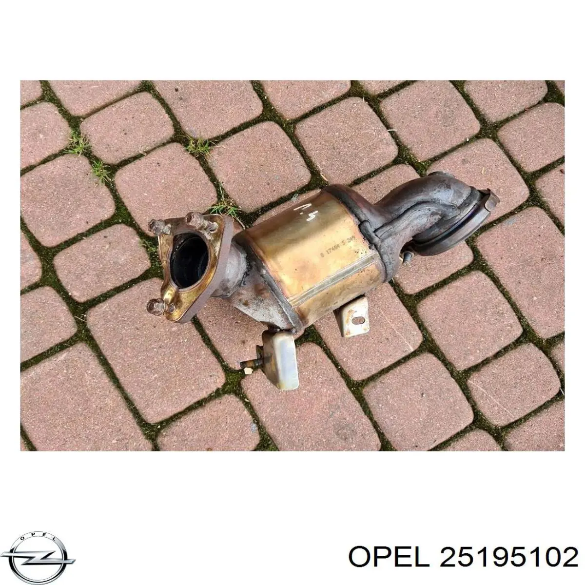 25195102 Opel Konwerter-katalizator