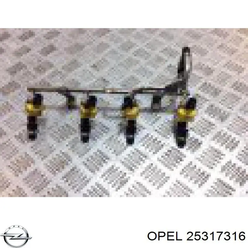 Wtryskiwacz paliwa 817402 Opel