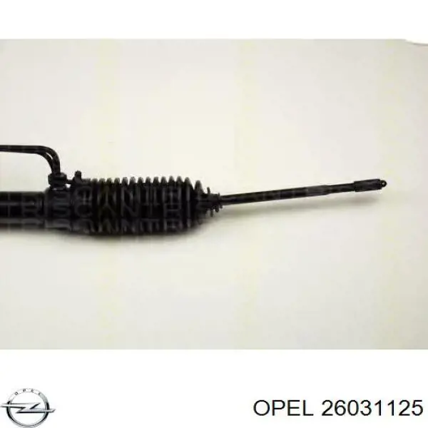 Do koszyka 26031125 Opel Listwa kierownicza (maglownica)