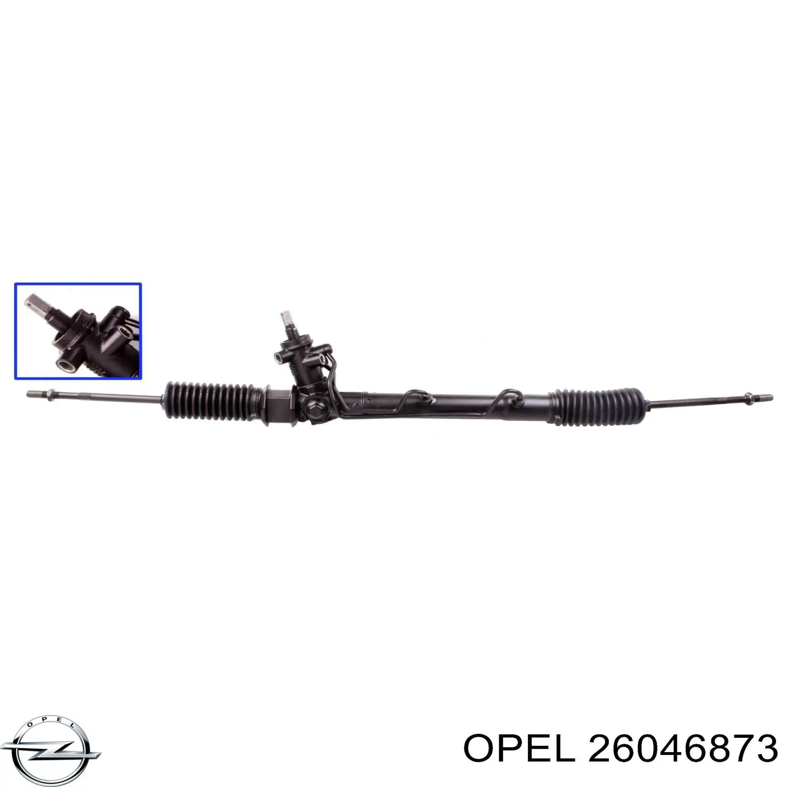 26046873 Opel Listwa kierownicza (maglownica)