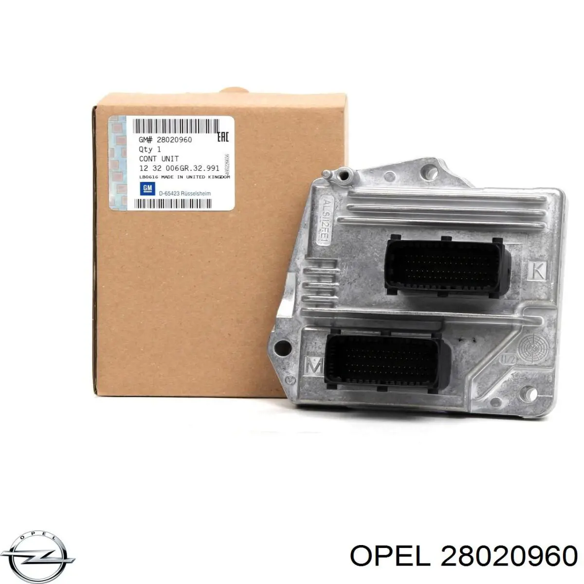 Sterownik silnika do Opel Vectra C 