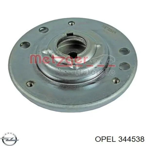 Do koszyka 344538 Opel Poduszka amortyzatora przedniego