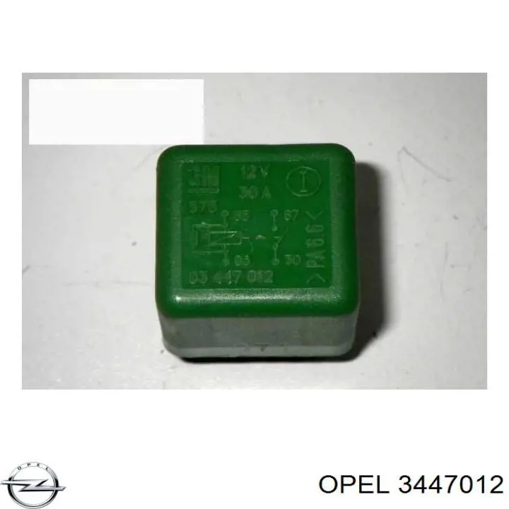 Przekaźnik klimatyzacji Opel 3447012 cena, od 8,52 USD