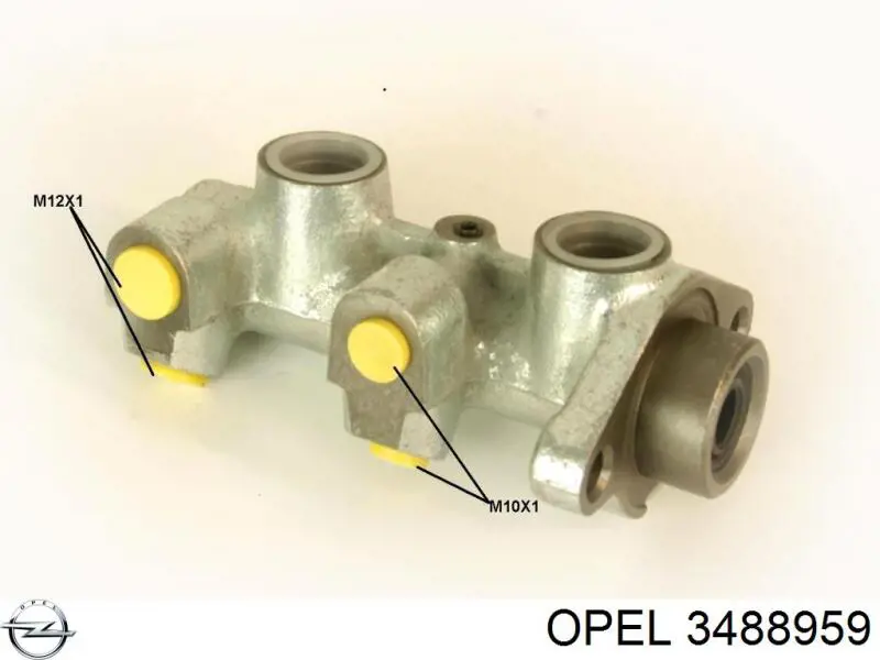 Główny cylinder hamulców Opel Corsa A hatchback (S83) (1982 - 1993) cena, od 174,23 USD