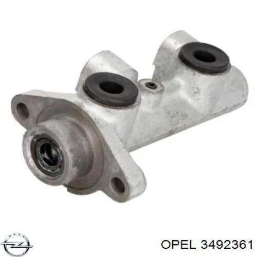 Główny cylinder hamulców Opel 3492361 cena, od 51,15 USD