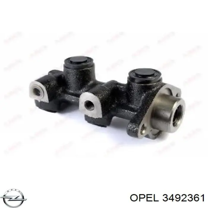 Do koszyka 3492361 Opel Główny cylinder hamulców