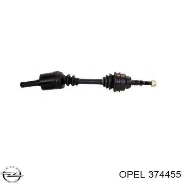 374455 Opel Półoś napędowa przednia lewa