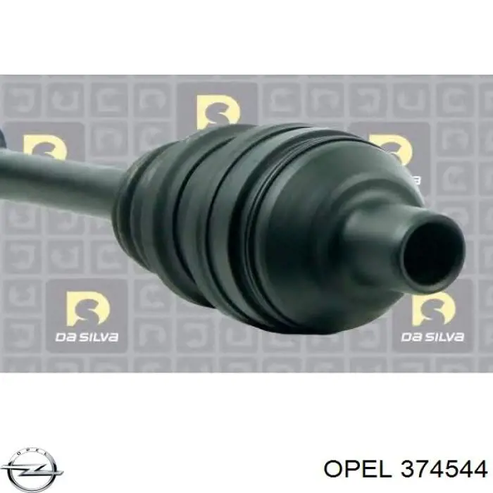 Półoś napędowa przednia prawa Opel 374544 cena, od 83,43 USD