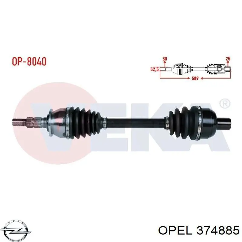 Półoś napędowa przednia lewa SKF VKJC4989 cena, od 115,04 USD