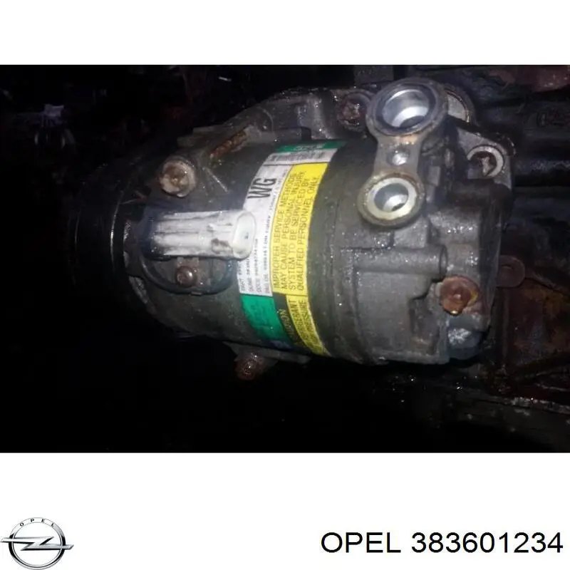 Do koszyka 383601234 Opel Sprężarka klimatyzacji