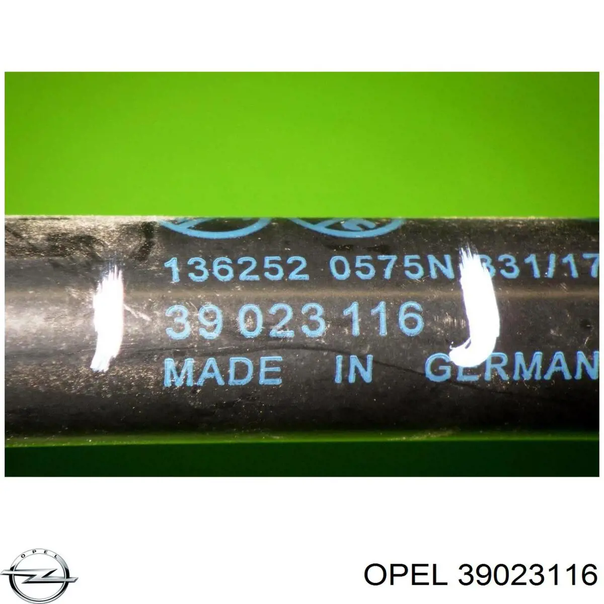 Amortyzator klapy bagażnika (3/5 drzwi-tylnych) Opel 39023116 cena, od 21,53 USD