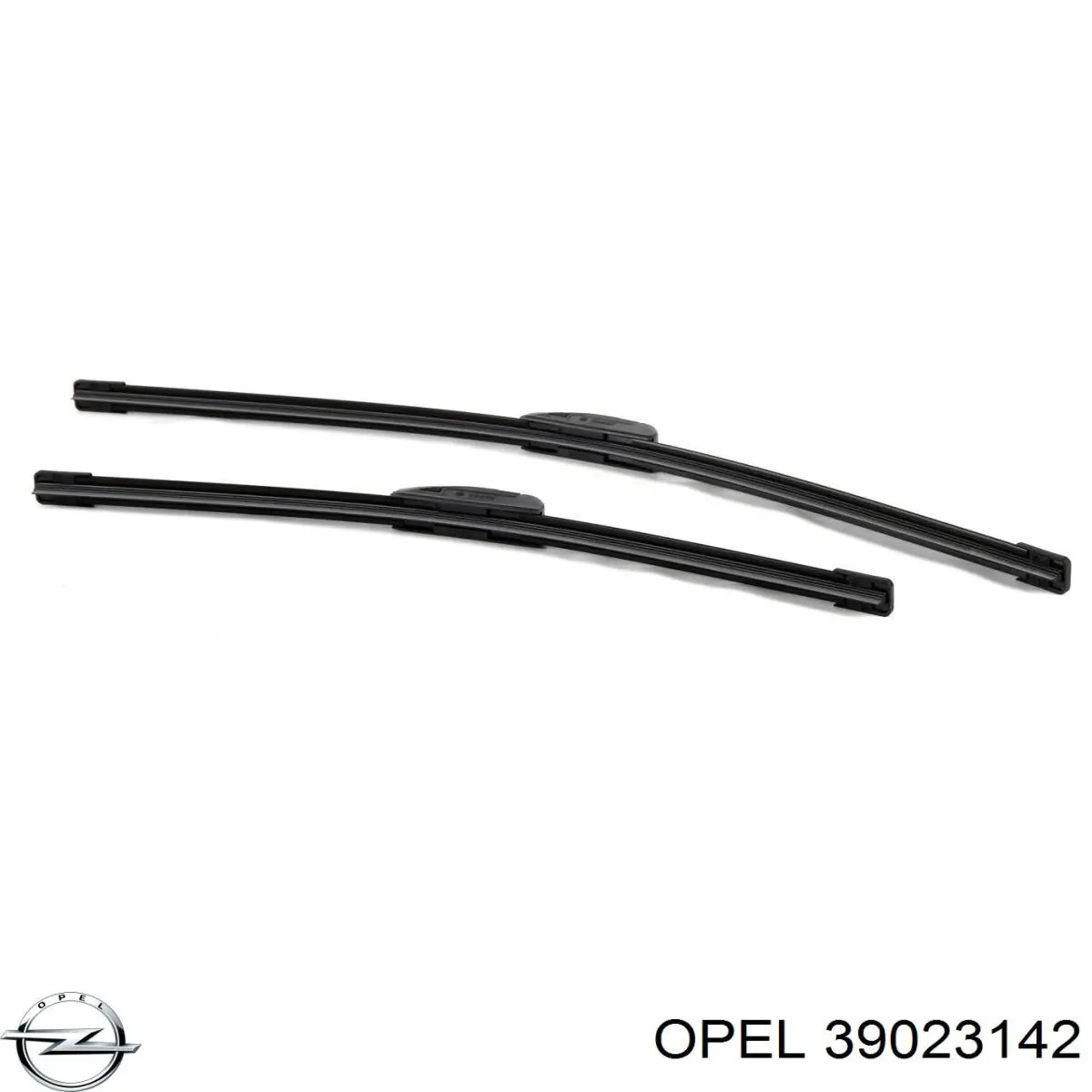 39023142 Opel Pióro wycieraczki szyby przedniej, zestaw (2 szt.)