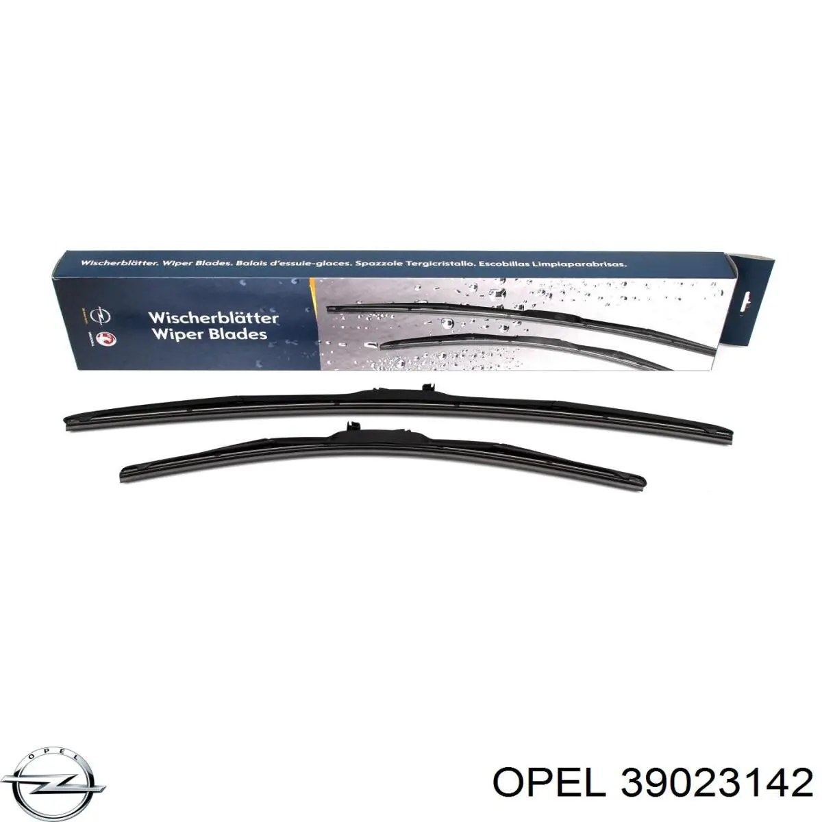 Pióro wycieraczki szyby przedniej, zestaw (2 szt.) Opel 39023142 cena, od 28,48 USD