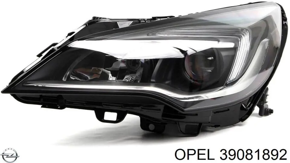 Reflektor lewy General Motors 39081892
