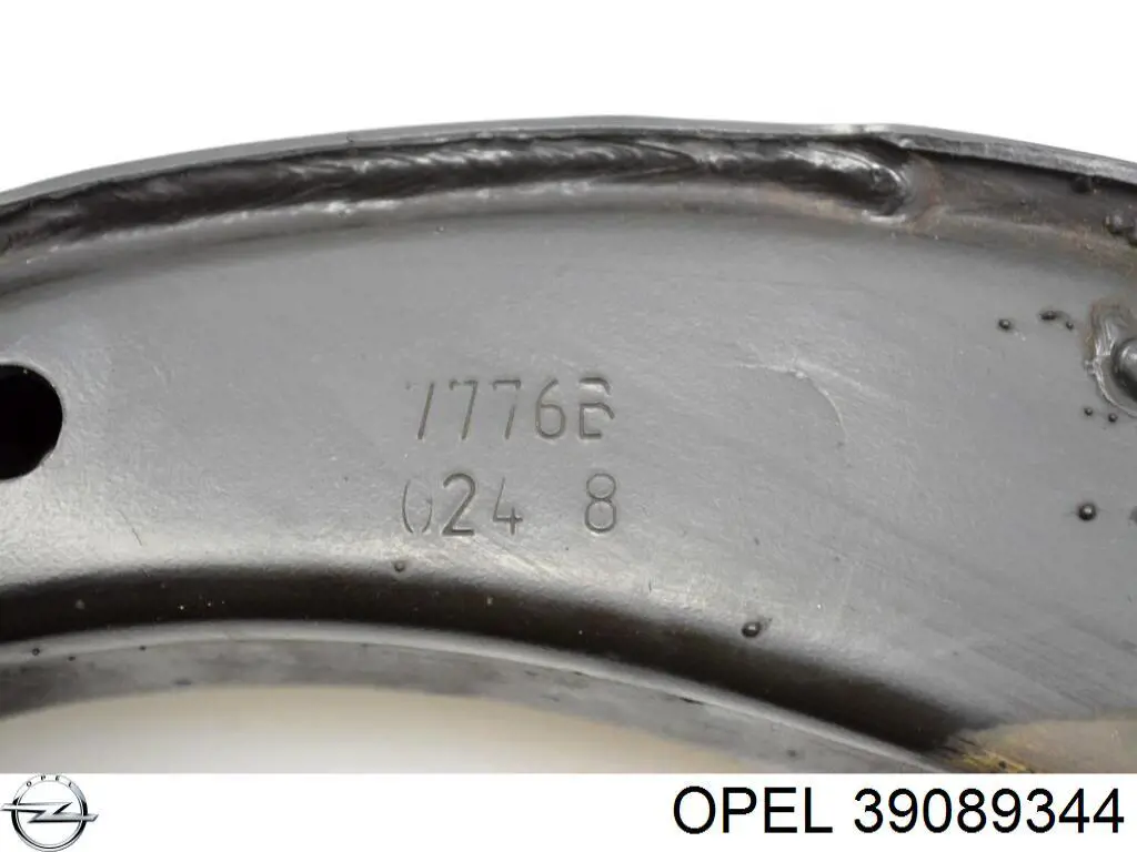 Do koszyka 39089344 Opel Wahacz zawieszenia przedniego dolny lewy