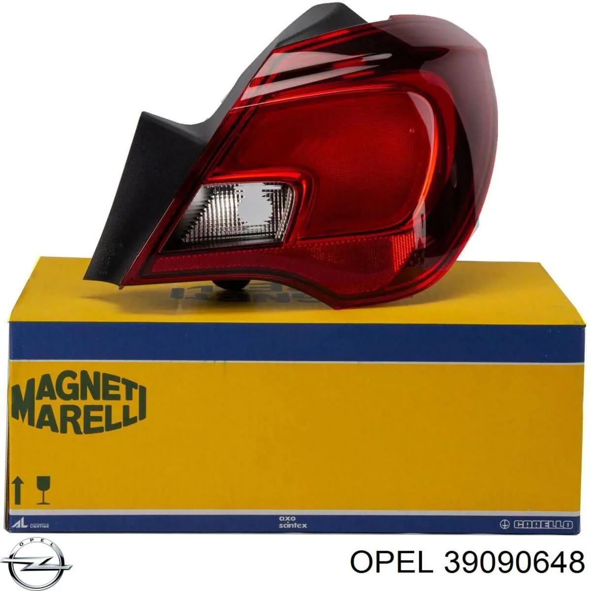 39090648 Opel Lampa zespolona tylna prawa zewnętrzna