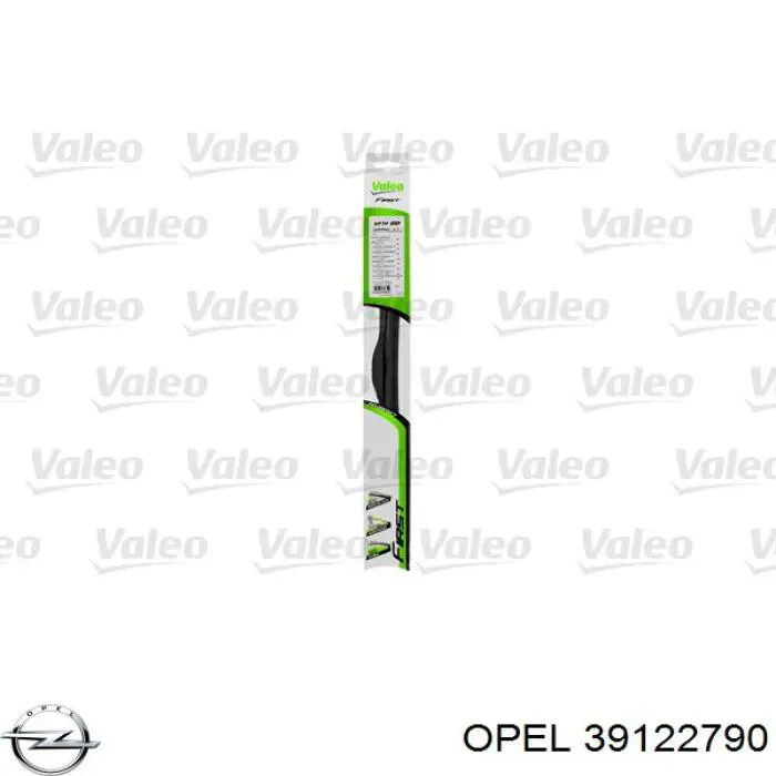 Pióro wycieraczki szyby przedniej, zestaw (2 szt.) Opel 39122790 cena, od 24,31 USD