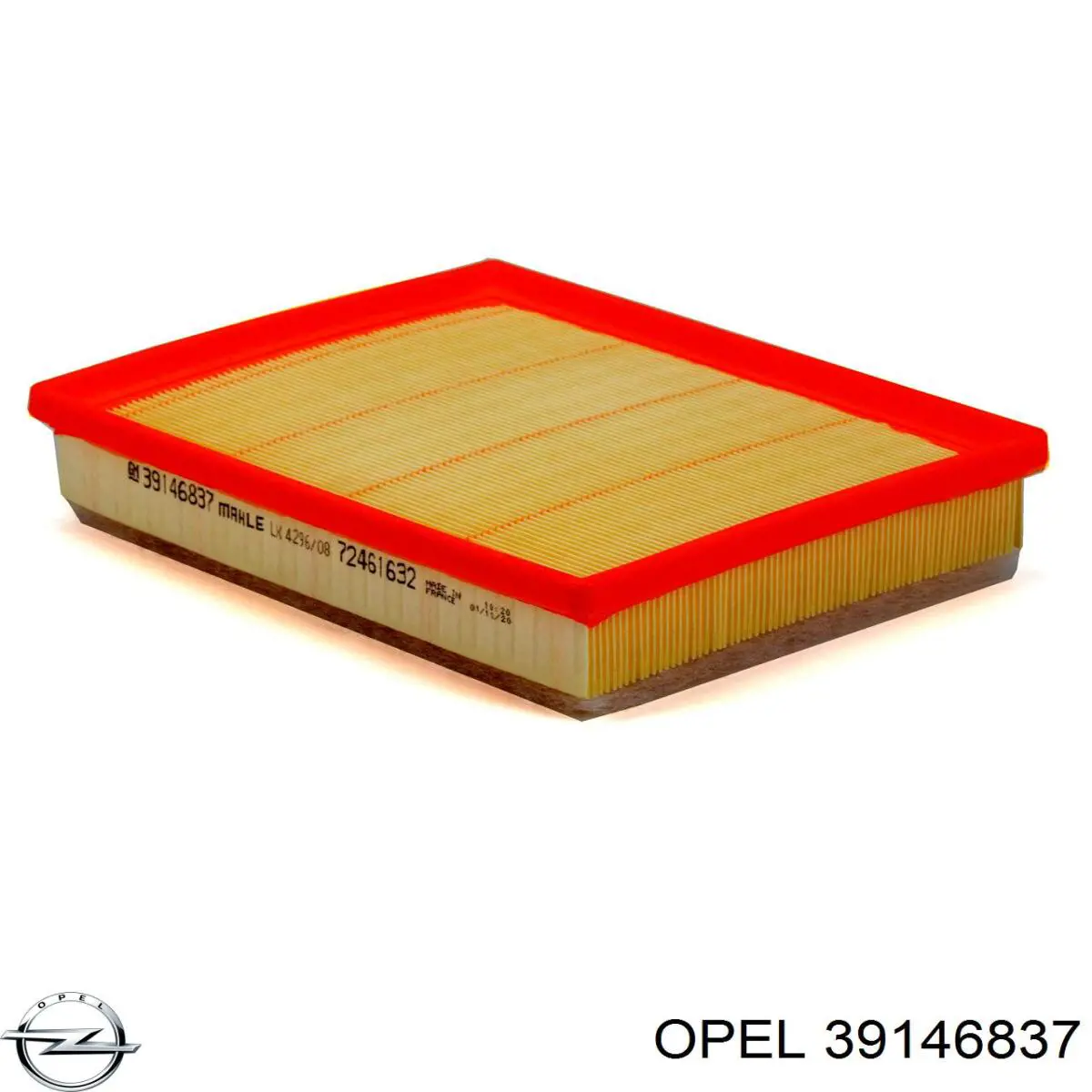 LX42968 Mahle Original Filtr powietrza