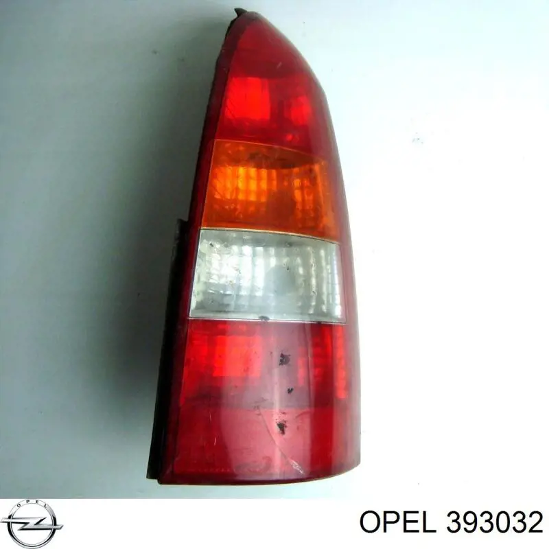 393032 Opel Lampa zespolona tylna prawa