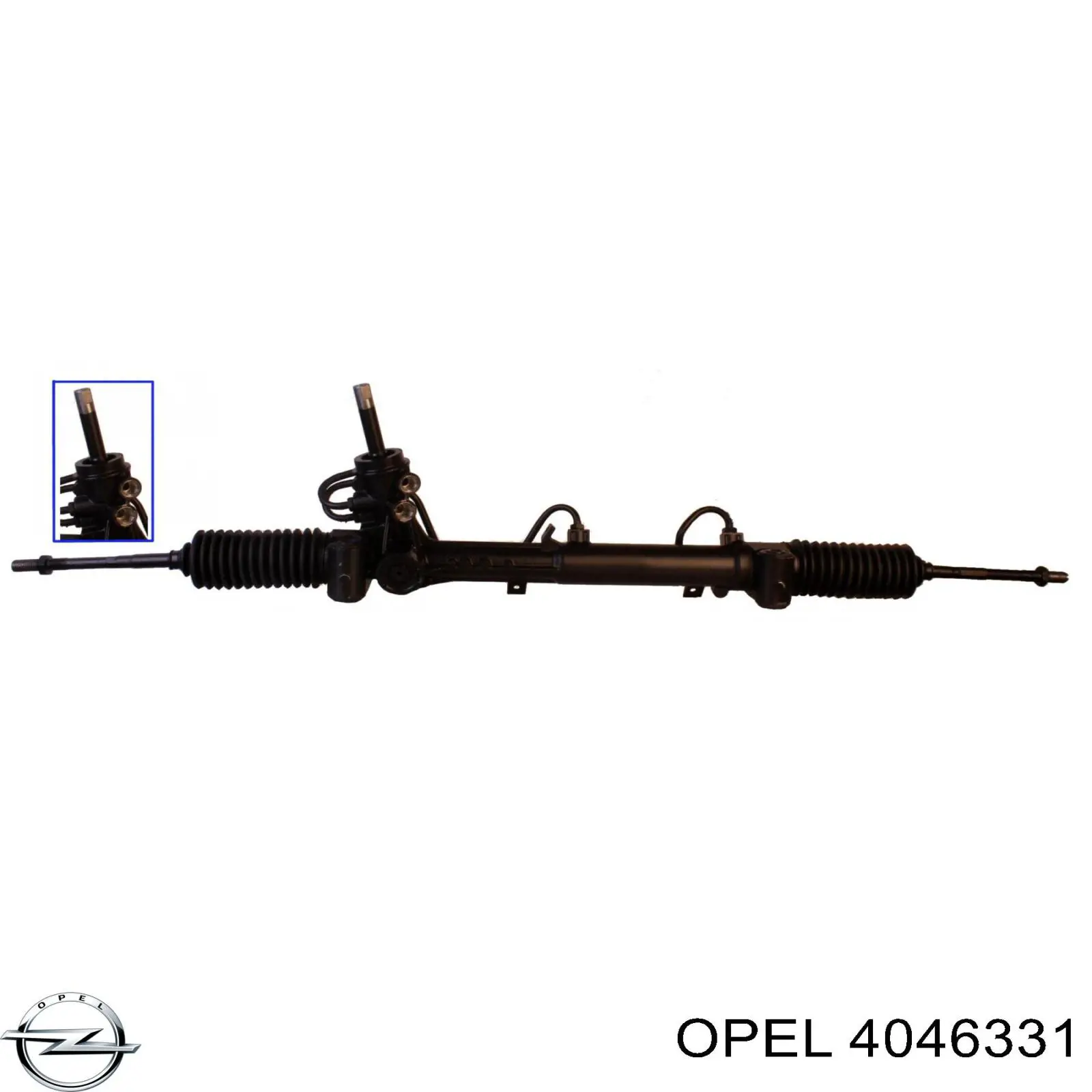 Listwa kierownicza (maglownica) Opel 4046331 cena, od 85,13 USD