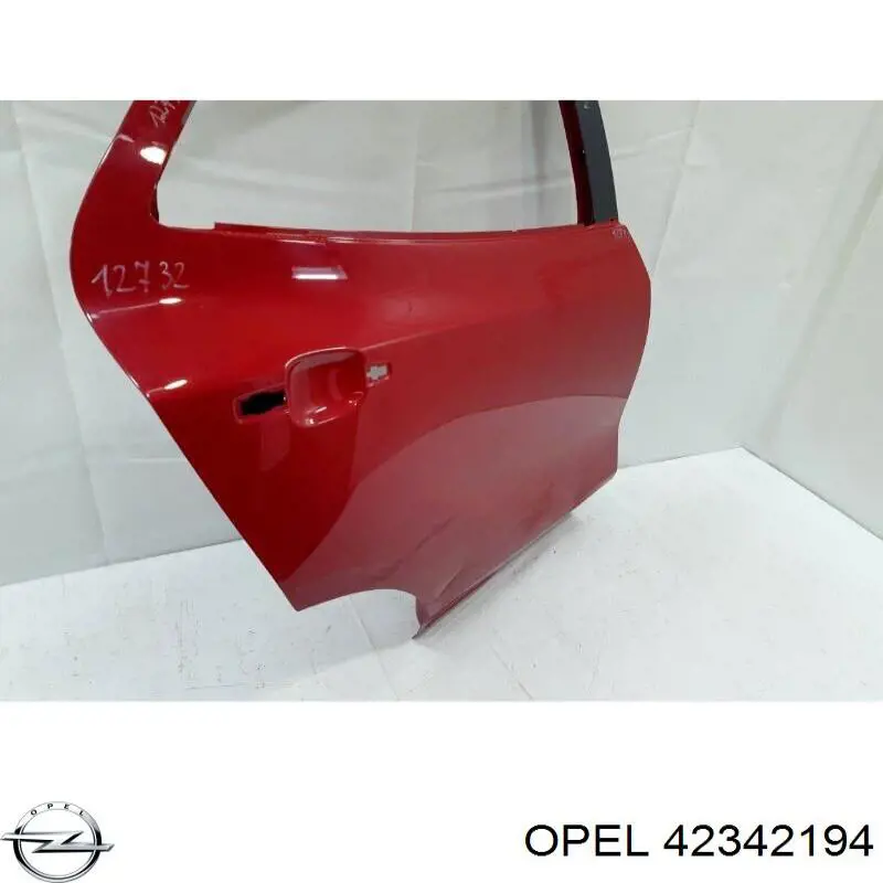 Drzwi tylne prawe Opel Mokka I SUV (J13) (2012 - 2019) cena, od 1154,63 USD