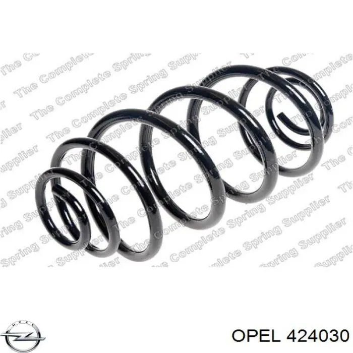 Do koszyka 424030 Opel Sprężyna tylna