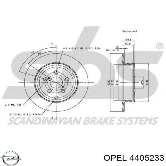 Do koszyka 4405233 Opel Linka dźwigni zmiany biegów podwójna