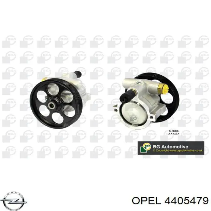 Pompa wspomagania hydraulicznego kierownicy Opel 4405479 cena, od 111,43 USD