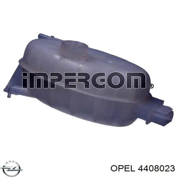 Zbiorniczek wyrównawczy układu chłodzenia Opel 4408023 cena, od 28,04 USD