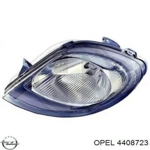Reflektor prawy Opel 4408723 cena, od 54,48 USD