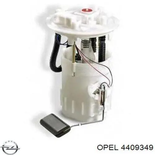 4409349 Opel Moduł pompy paliwowej z czujnikiem poziomu paliwa