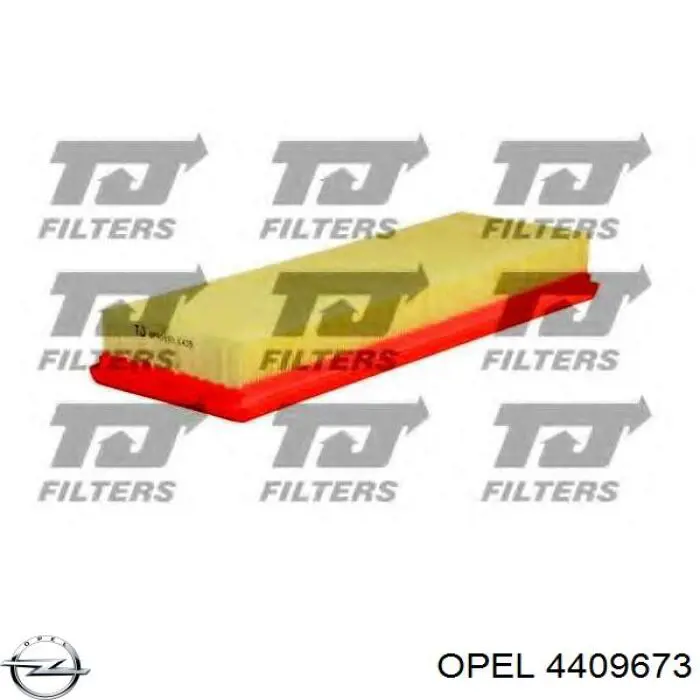 Obudowa filtra powietrza Opel 4409673 cena, od 100,33 USD