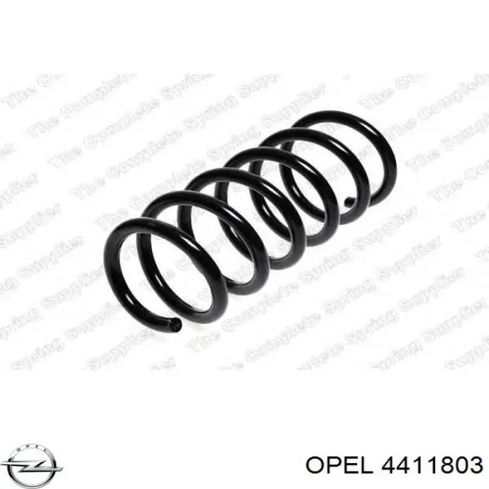 Do koszyka 4411803 Opel Sprężyna przednia