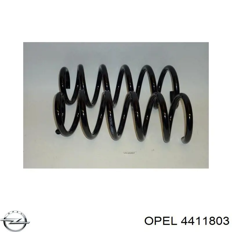 Sprężyna przednia 4411803 Opel