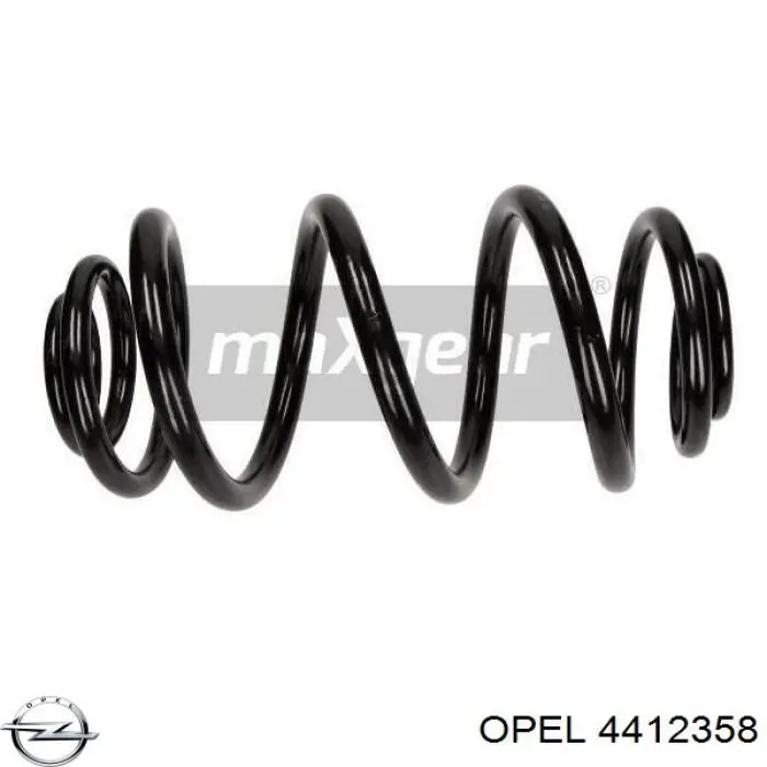 Do koszyka 4412358 Opel Sprężyna tylna
