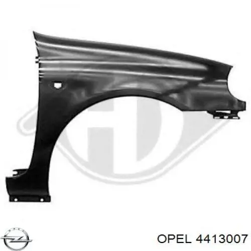 Lampa zespolona tylna prawa Opel 4413007 cena, od 240,37 USD