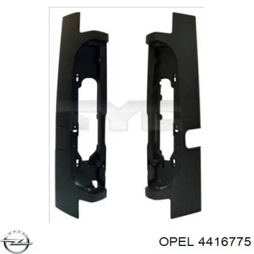 4416775 Opel Nakładka lampy zespolonej tylnej