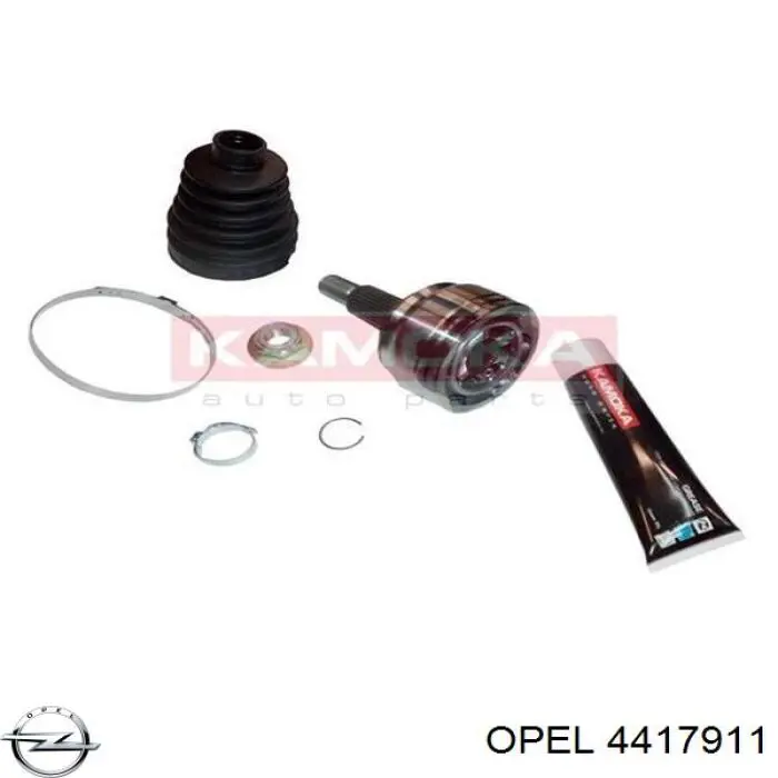 Do koszyka 4417911 Opel Półoś napędowa przednia lewa