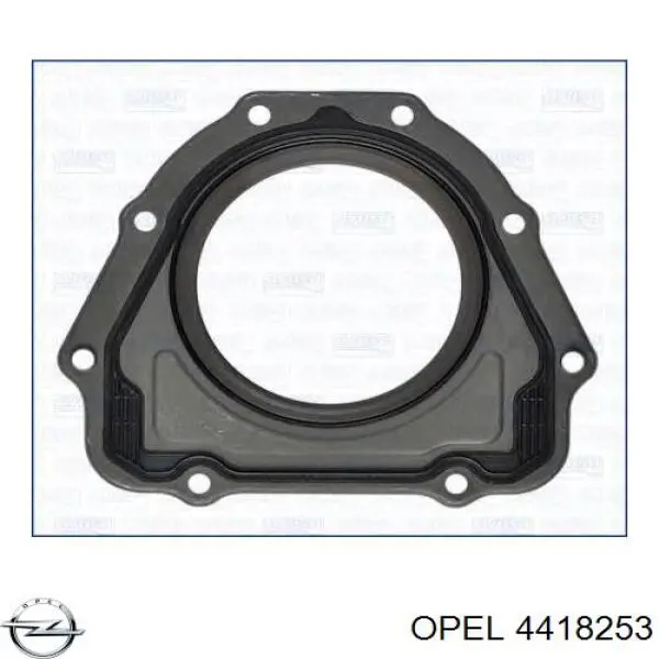 4418253 Opel Uszczelniacz wału korbowego silnika tylny