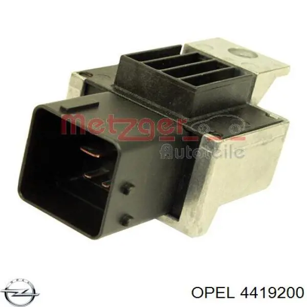 Przekaźnik świec żarowych Opel 4419200 cena, od 54,70 USD