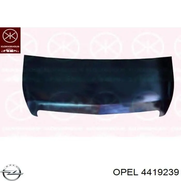 4419239 Opel Maska silnika